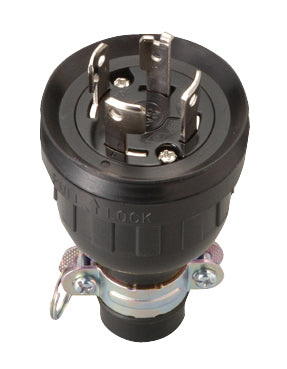 MH2598｜20A引掛ゴムプラグB形 20A 250V 接地3P