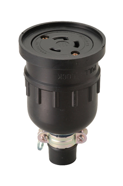 MH2637｜引掛防水コネクタ ボデー 接地2P 30A 250V (L6-30R 準拠)