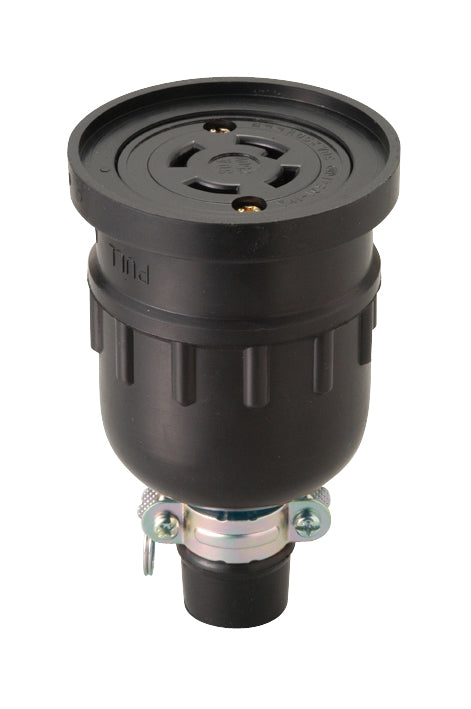 MH2638｜接地3P 30A 引掛防水コネクタ ボデー 30A 250V (L15-30R 準拠)