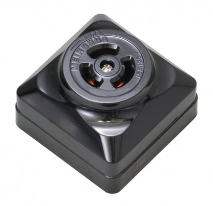 MH2883｜接地2P 15A 引掛コンセント 15A 125V (黒)