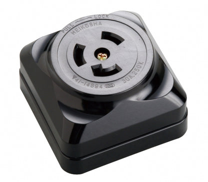 MH2889｜接地2P 30A 引掛コンセント 30A 250V (L6-30R 準拠)