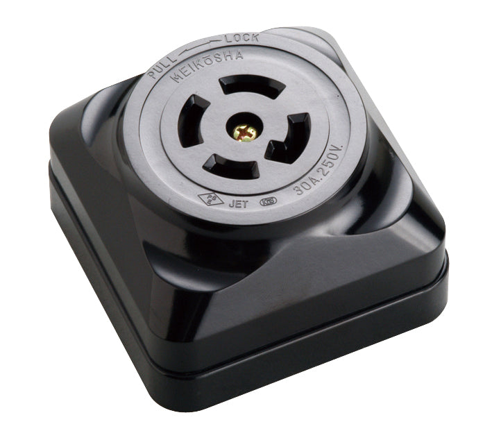 MH2890｜引掛コンセント 接地3P 30A 250V (L15-30R 準拠)