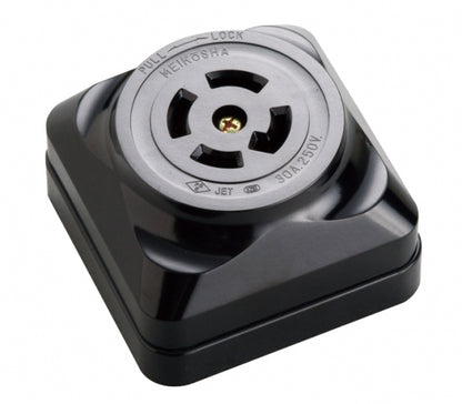 MH2890｜引掛コンセント 接地3P 30A 250V (L15-30R 準拠)