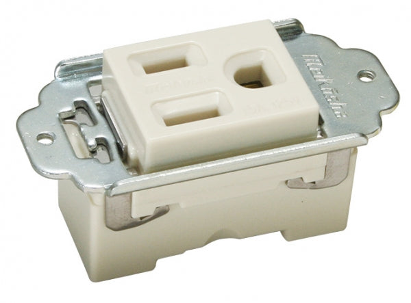 ML1244T14W｜機器用ML接地コンセント B形 15A 125V P:53 M3