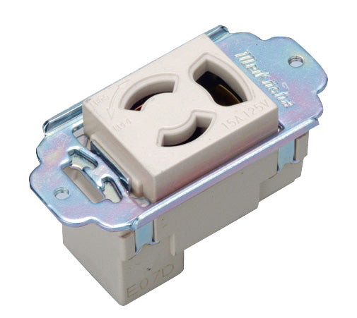 ML1249T14W｜機器用ML抜止接地コン 15A 125V P:53 M3 送り付