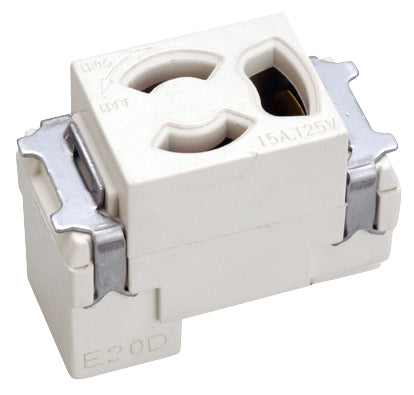 ML1249W｜ML抜止接地コンセント 15A 125V 送り付