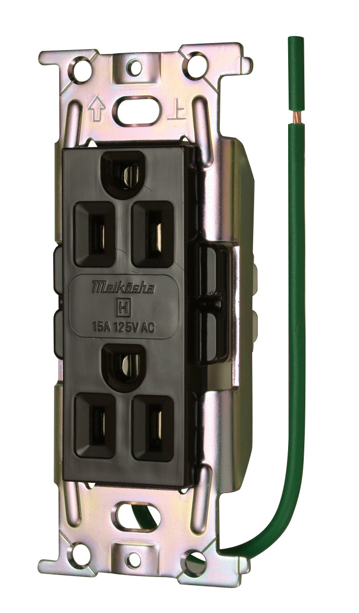 ML1282T4C｜ML医用接地埋込WコンC形 15A 125V チョコ Sタイプ