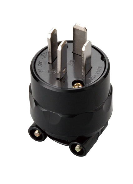 MP2566｜接地3P 20A プラグ 20A 250V (3M端子)