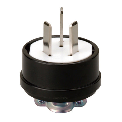 MP7001｜3P 20A プラグ(黒) 20A 250V (グリップ付)