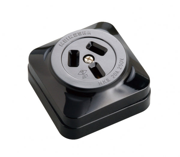 MR2748｜3P 20A 角形コンセント 20A 250V