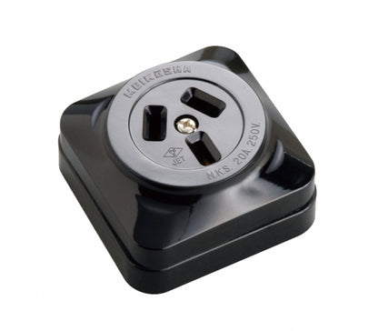 MR2748｜3P 20A 角形コンセント 20A 250V