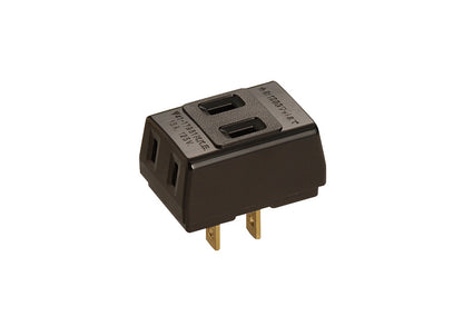 MR2965B｜15A トリプルタップ(黒) 15A 125V