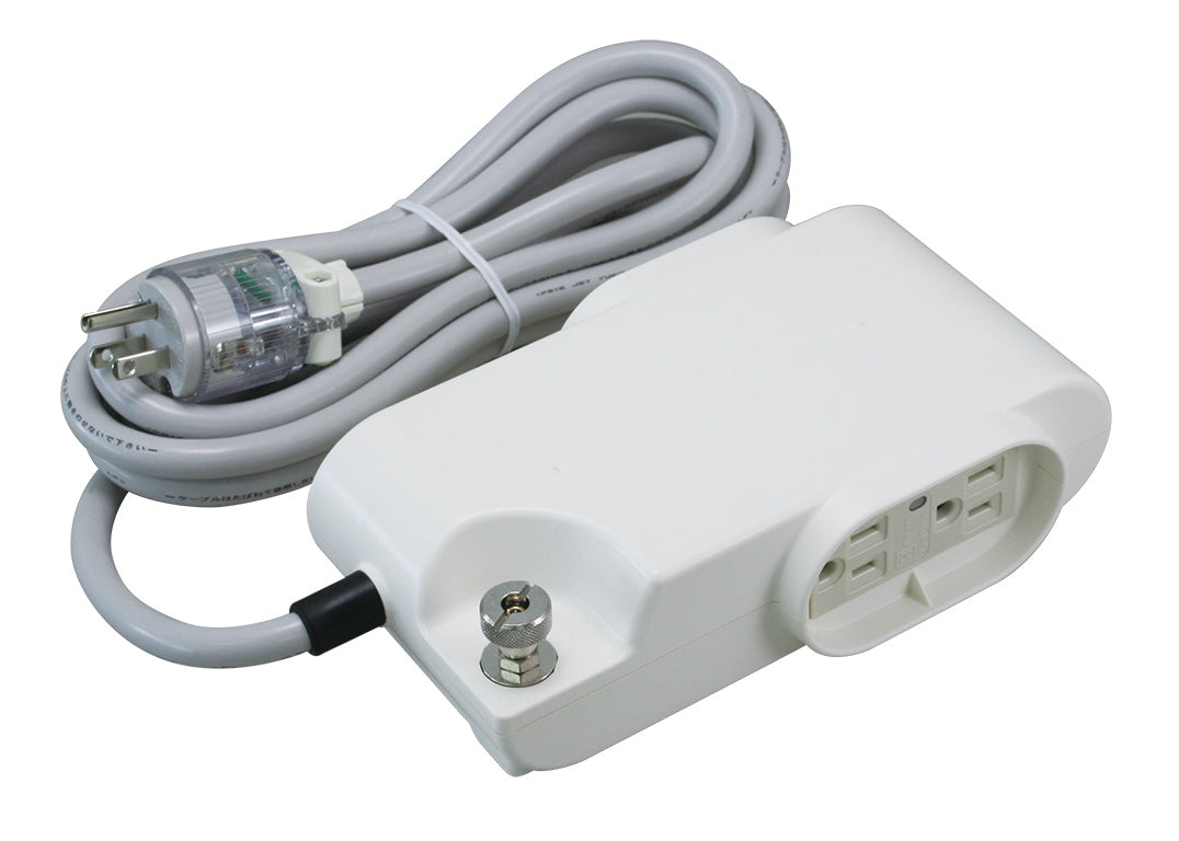 MR7360TD3｜病院用接地タップ Kタイプ 15A 125V S-VCT3m ランプ付 医用プラグ付