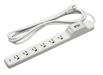 MR7634TJ3｜OA用抜止接地タップ(6個口) 15A 125V 15A漏電ブレーカ付 VCTF3m 接地プラグ付