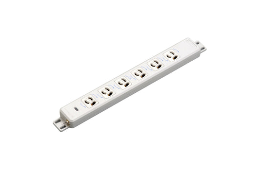 MR86960-N｜機器用抜止接地コンセント6個口 15A 125V