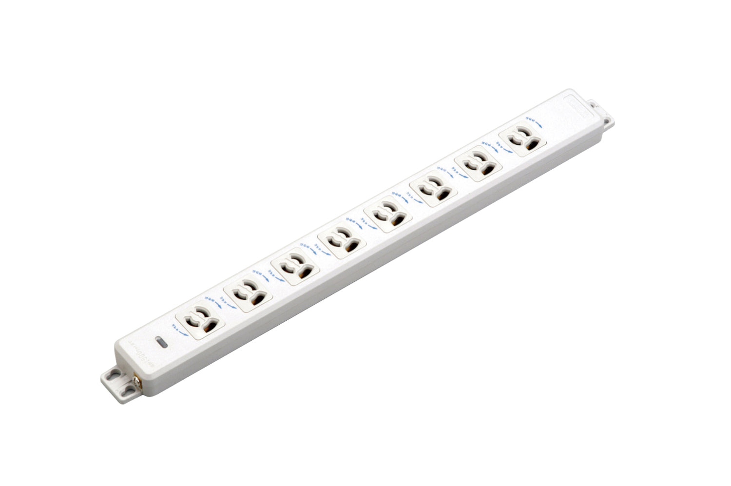MR86980-N｜機器用抜止接地コンセント8個口 15A 125V