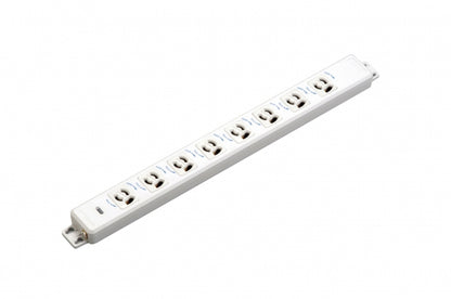 MR86980-N｜機器用抜止接地コンセント8個口 15A 125V