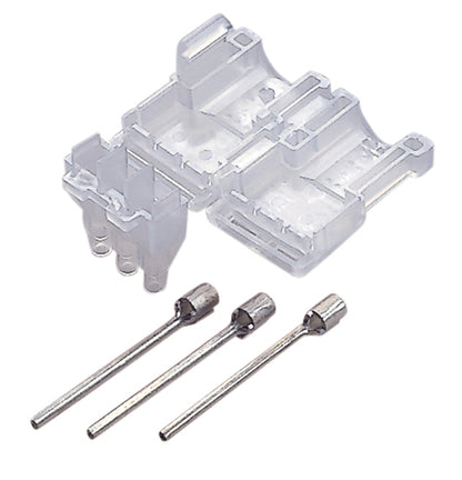 MZ6686｜絶縁カバー付3心棒状形圧着端子 (2m平方メートル用/20セット)