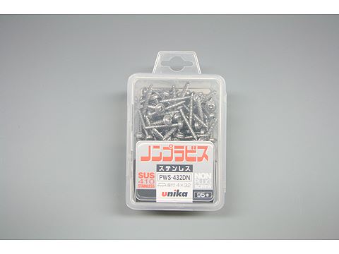 PWS-425DN｜ノンプラビス 110本入 座付 ステン 4×25