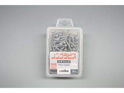 PWS-425DN｜ノンプラビス 110本入 座付 ステン 4×25