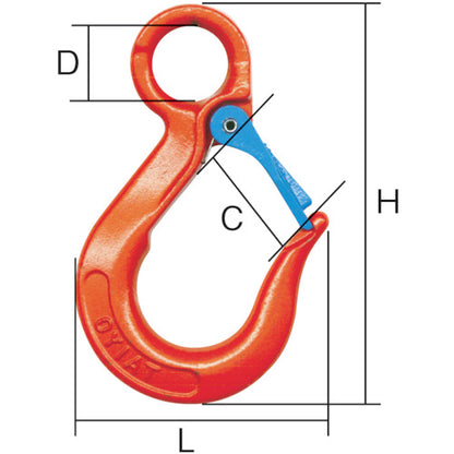 3902897｜大洋 Vフック 0.32t