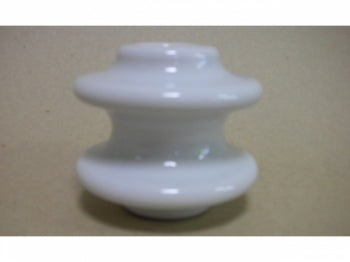 1KOW｜1溝引留碍子 白