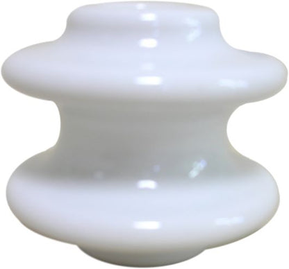 1KOW｜1溝引留碍子 白