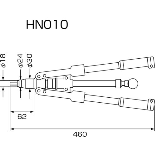 1240064|エビ 強力型ハンドナッター
