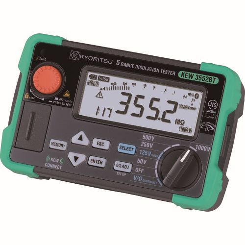 3552BT|デジタル絶縁抵抗計