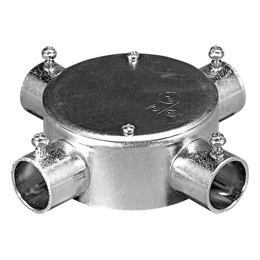 TCO4K25|ネジナシ丸型露出ボックス