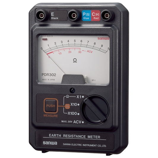 PDR302|アナログ式 接地抵抗計