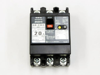 33EC2030|漏電ブレーカ OC付 20A