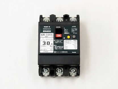 33EC3030|漏電ブレーカ OC付 30A