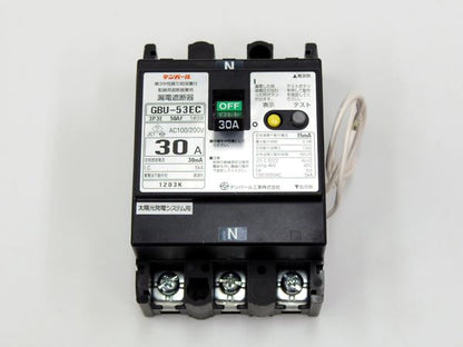 U53EC3030V|太陽光用漏電ブレーカ