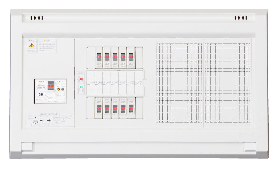 YAG3720D|住宅用分電盤・スペース付