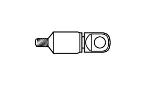 DYY-5258|先端金具(より戻し付)