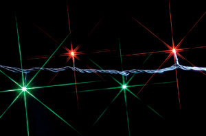 SJ-E05-25RG｜LEDストリング25M 赤 緑