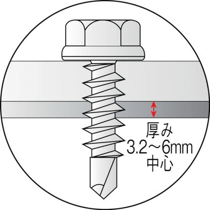 1749340|ドリルねじ ヘックス