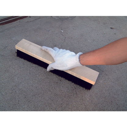 2589630|左官用ブラシ 黒毛1丁半