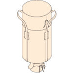 2551098|コンテナバック2型 排出口あり