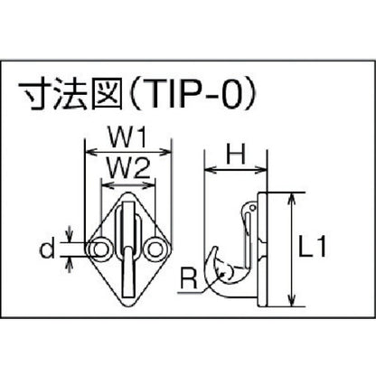 3009114|ウォールフック ステンレス製