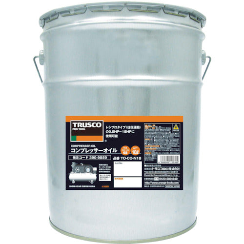 3909859|コンプレッサーオイル18L