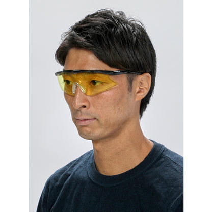 3658287｜一眼型安全メガネ スポーツタイプ