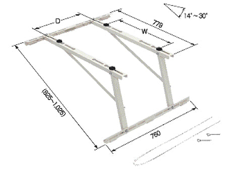 C-LG|エアコン据付台直角屋根用