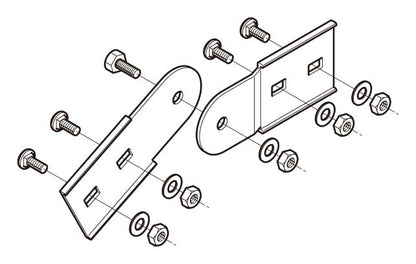 10ARFG1|上下自在継ぎ金具