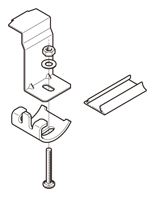 10ARS11T|アングル用振れ止め金具