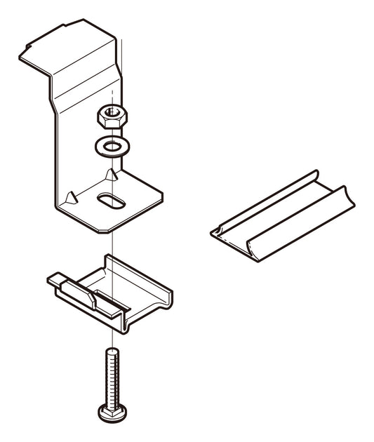 10ARS11|アングル用振れ止め金具