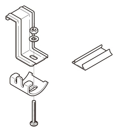 10ARS9T|アングル用振れ止め金具