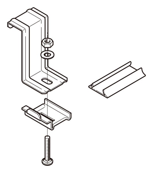 10ARS9|アングル用振れ止め金具