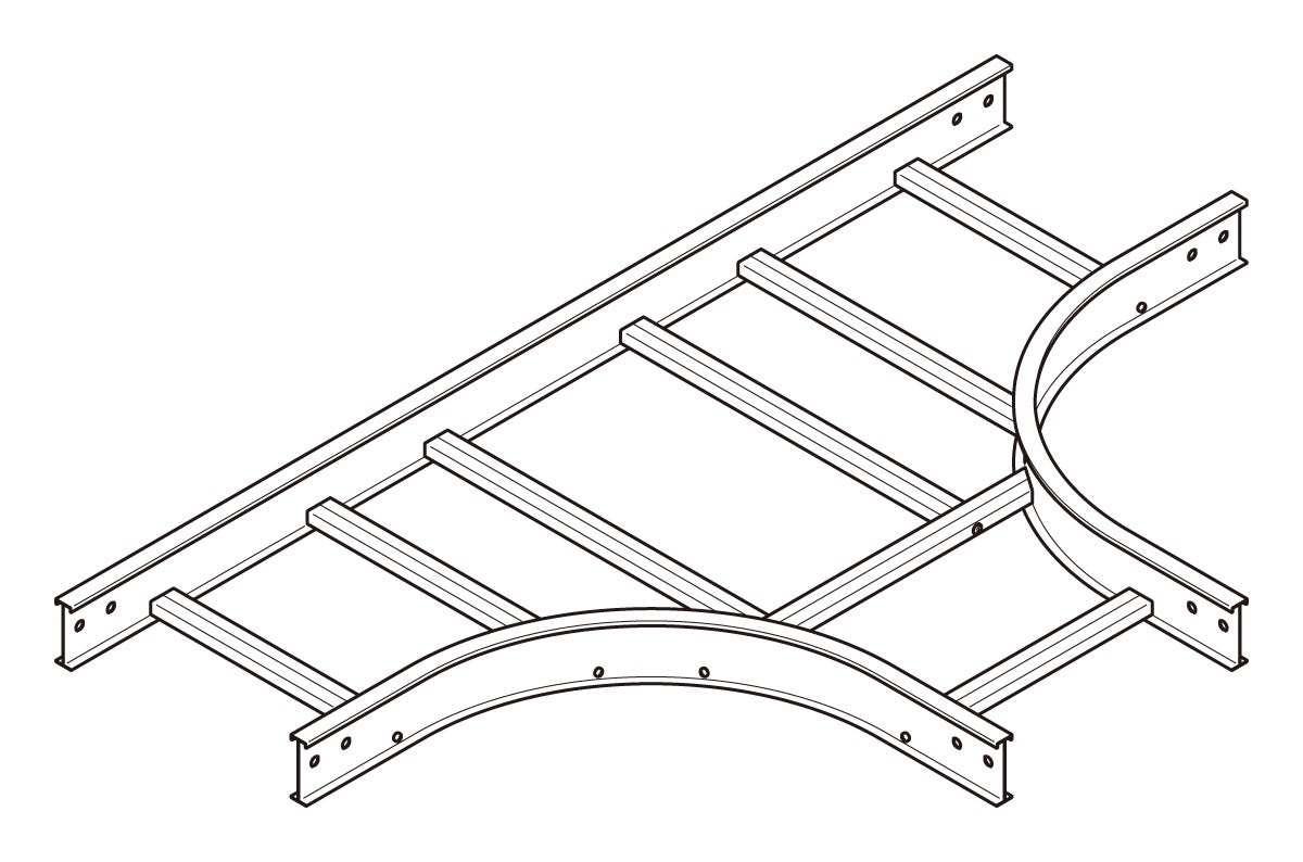 10ART120|T形分岐ラック